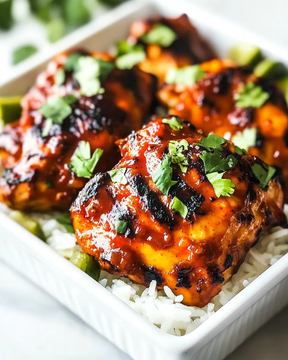 Homemade Huli Huli Chicken food shot