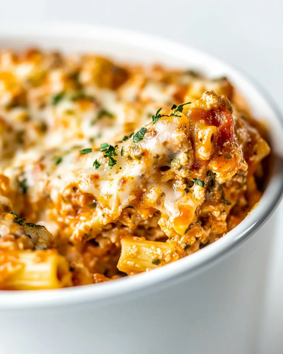 Homemade Instant Pot Baked Ziti photo