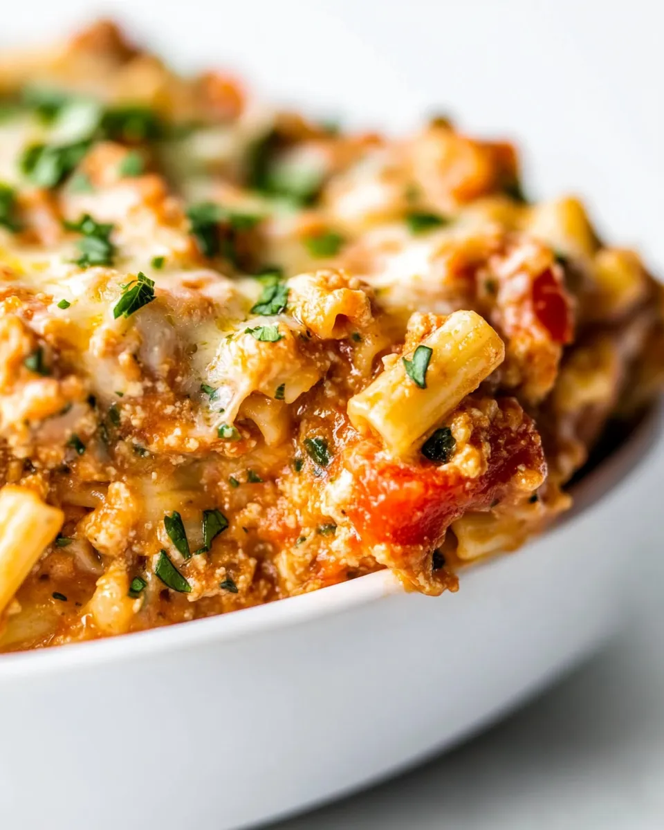 Delicious Instant Pot Baked Ziti dish photo