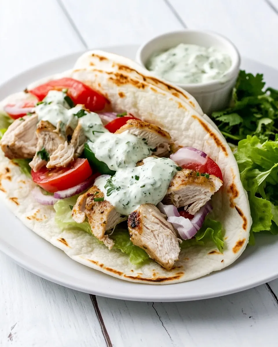 Classic Instant Pot Chicken Gyros image