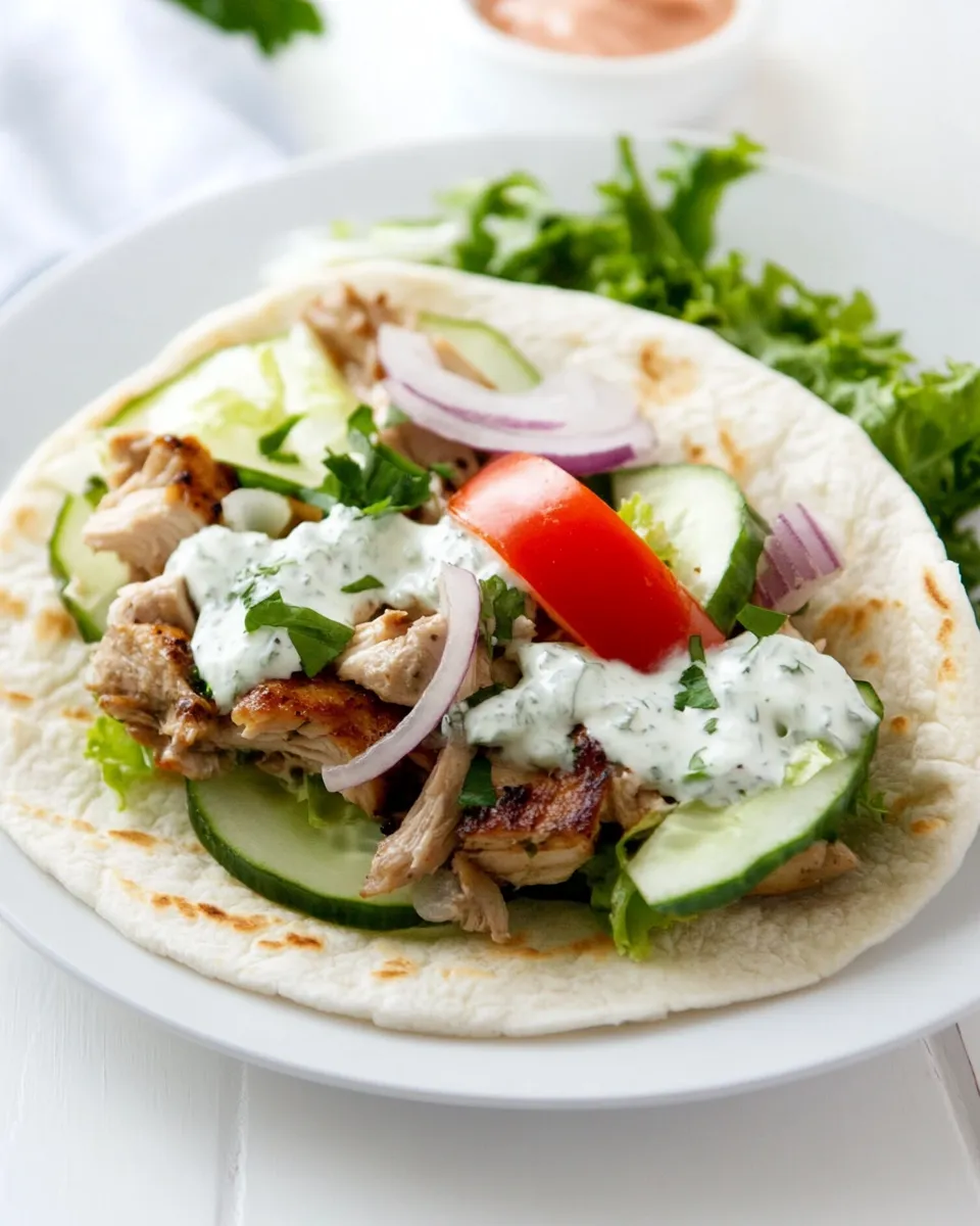 Easy Instant Pot Chicken Gyros recipe photo