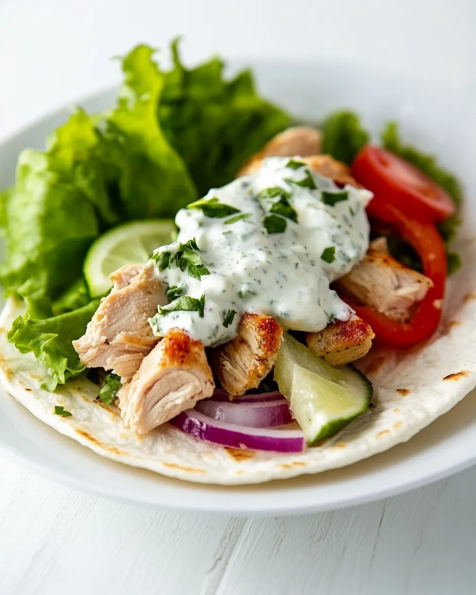 Delicious Instant Pot Chicken Gyros dish photo