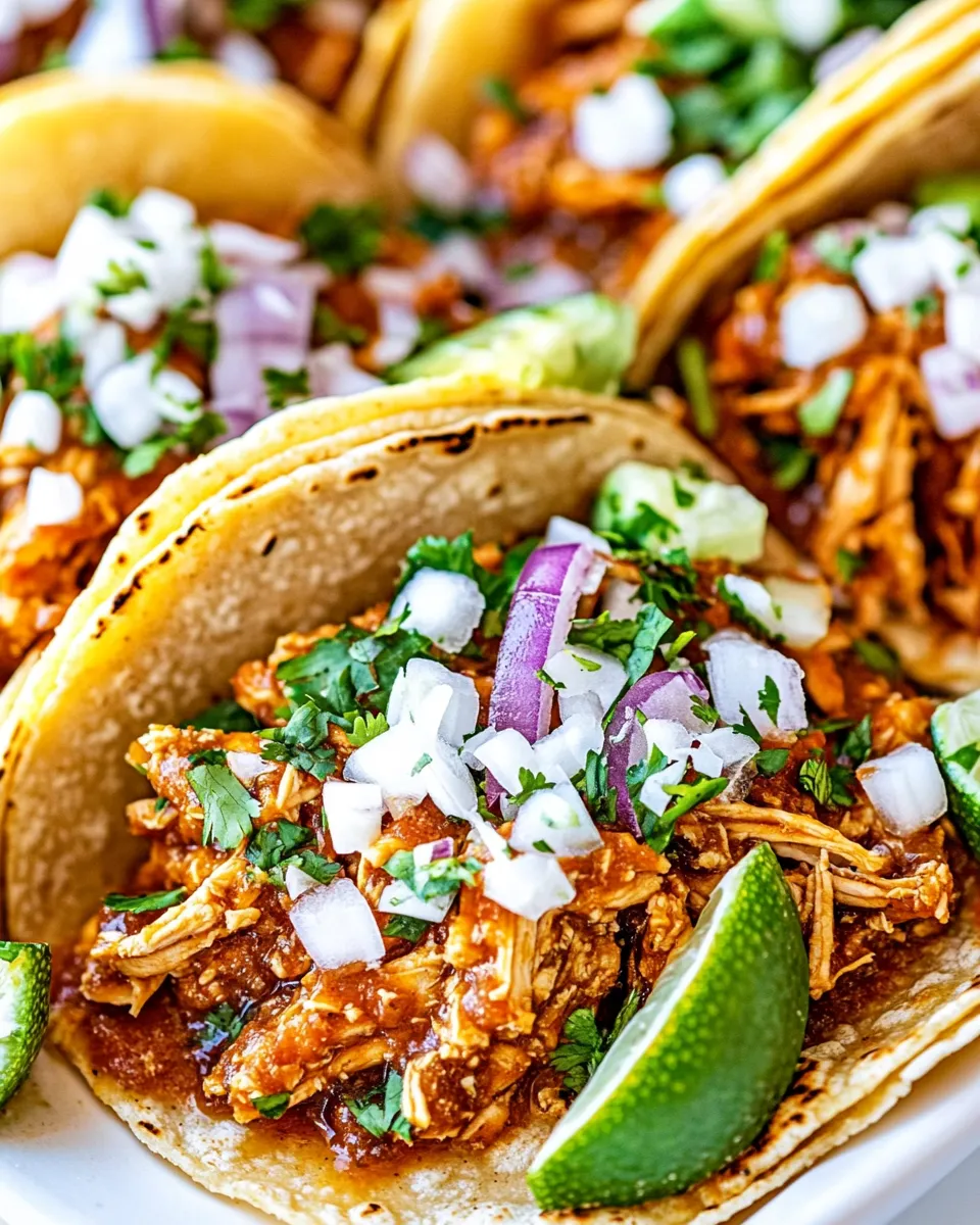 Classic Instant Pot Chicken Tinga image