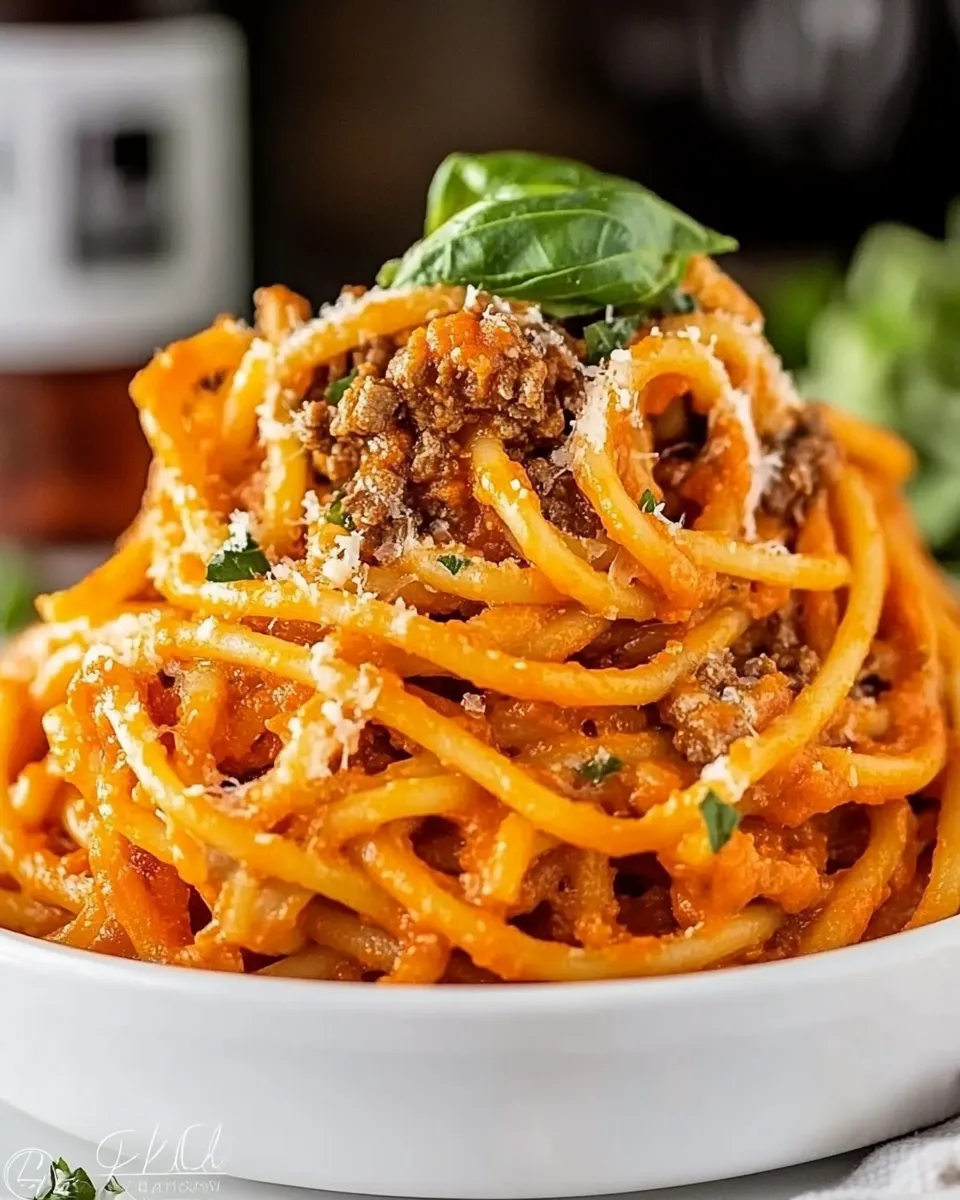 easy Instant Pot Cream Cheese Spaghetti picture
