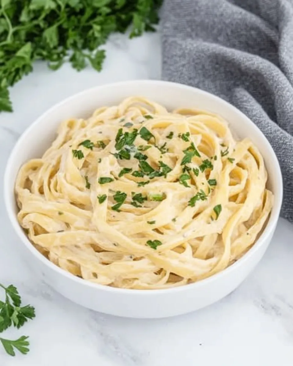 classic Instant Pot Fettuccine Alfredo image