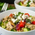 Homemade Instant Pot Greek Chicken Bowls photo