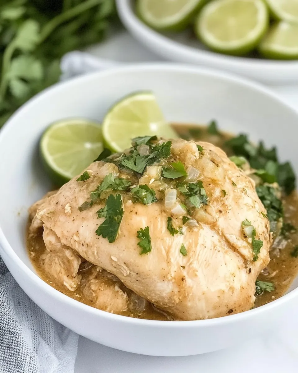 Classic Instant Pot Salsa Verde Chicken image