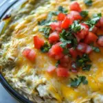 Homemade Instant Pot Salsa Verde Chicken Enchilada Casserole photo