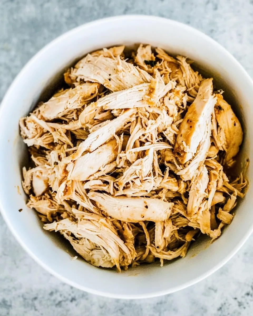 Homemade Instant Pot Shredded Chicken photo