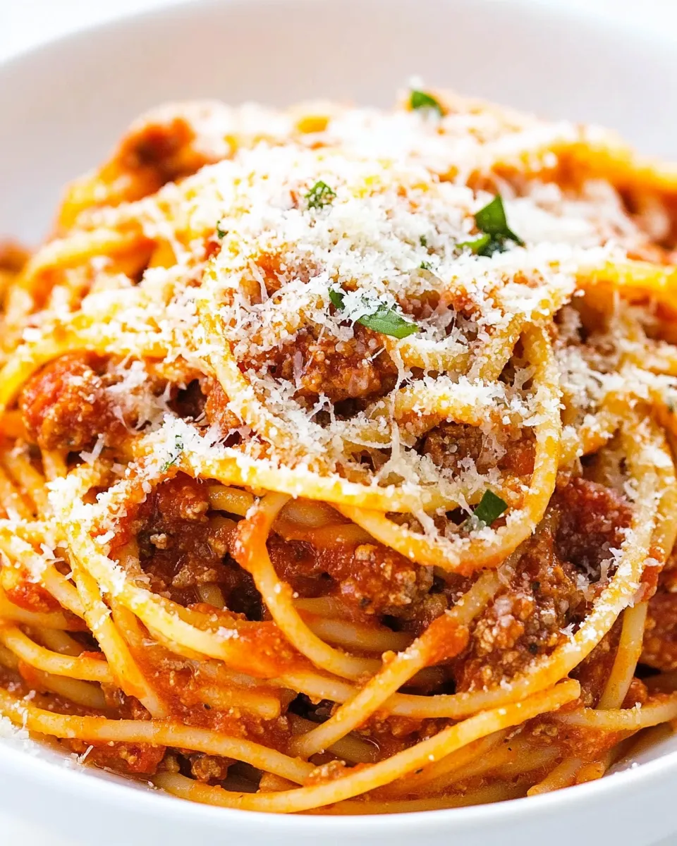 easy Instant Pot Spaghetti Recipe recipe photo