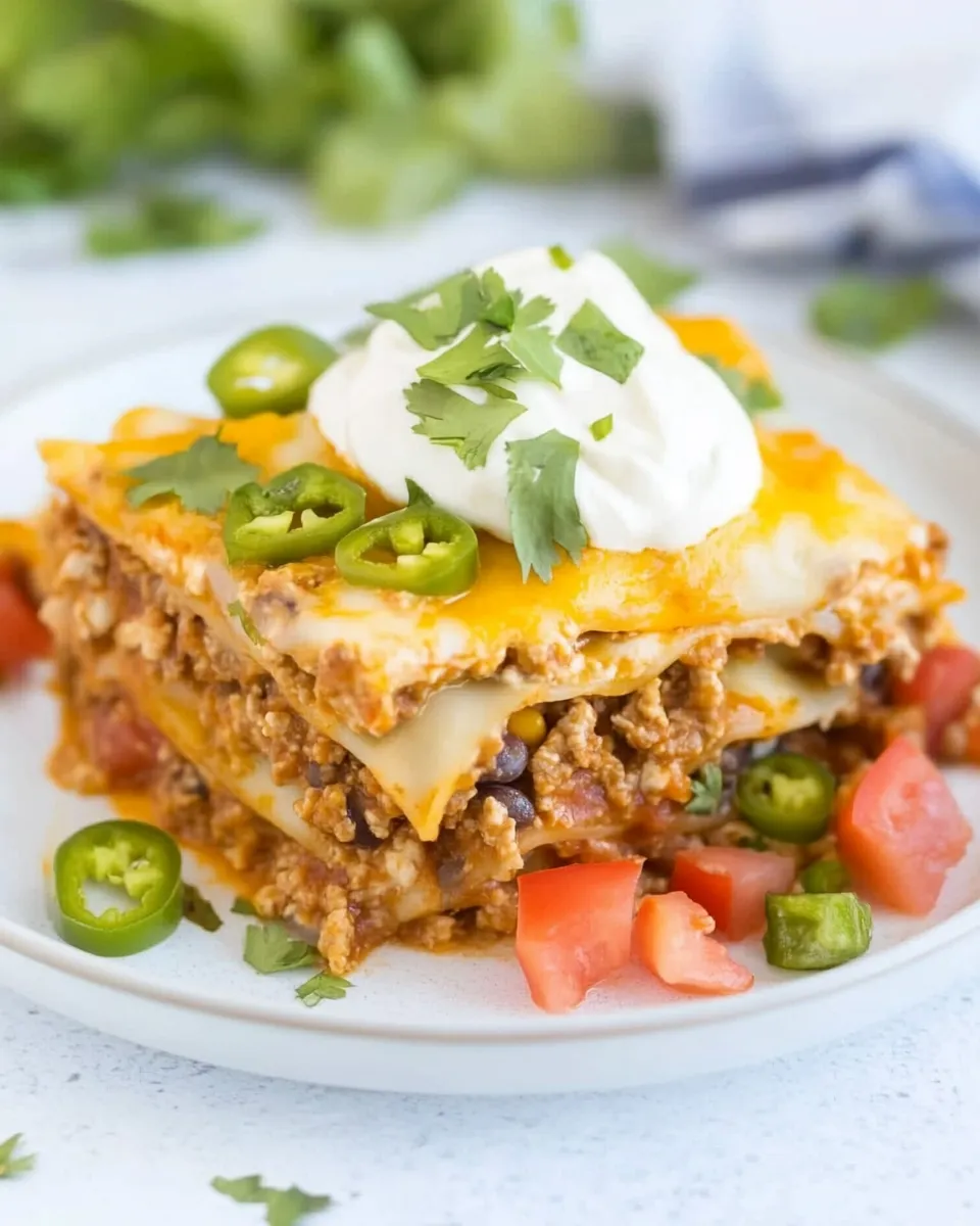 Classic Instant Pot Taco Lasagna image