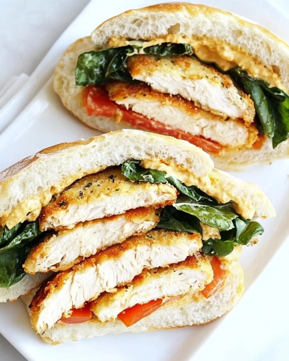 Homemade Italian Chicken Cutlet Sandwiches photo