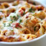 Homemade Italian Herb Baked Cheese Tortellini photo