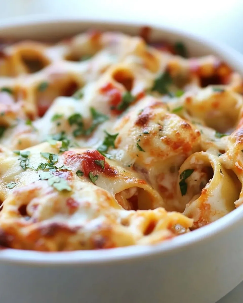 Homemade Italian Herb Baked Cheese Tortellini photo