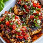 Homemade Italian Herb Bruschetta Chicken photo