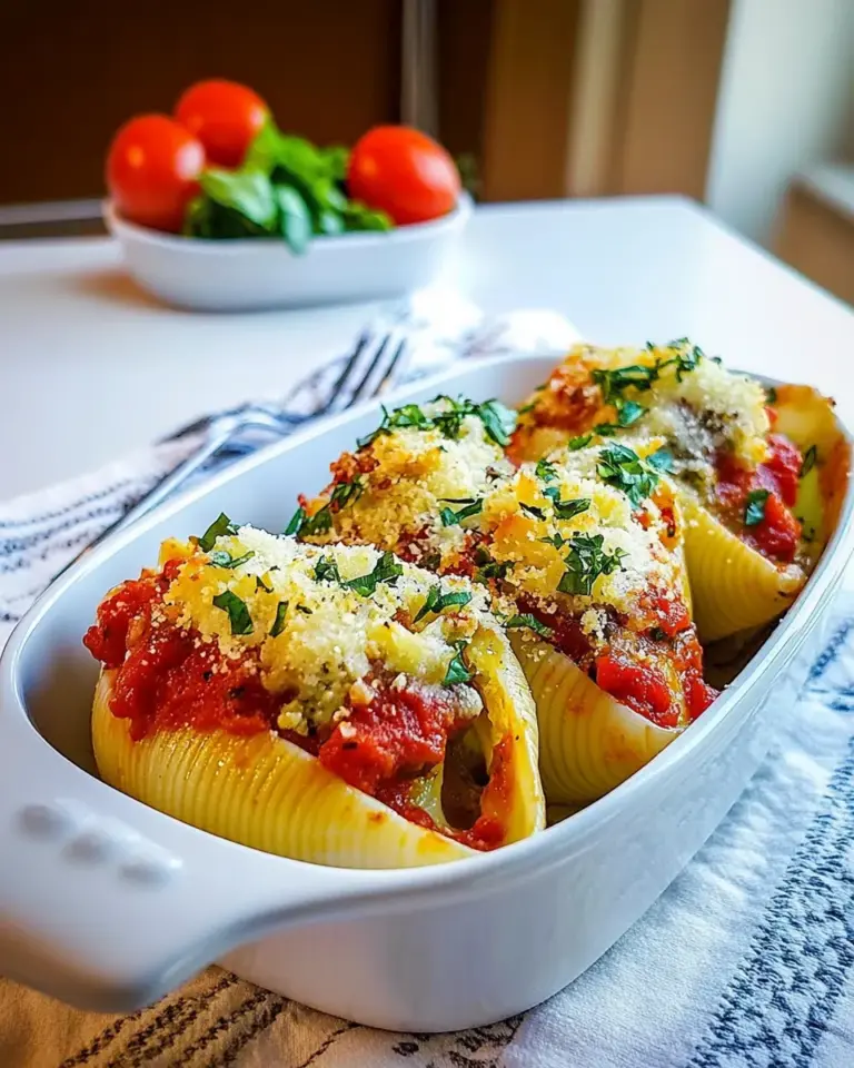 Homemade Italian Stuffed Shells photo