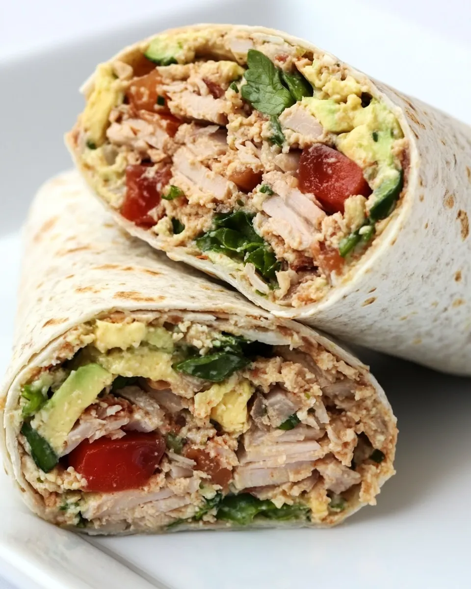 Delicious Italian Tuna Wraps dish photo