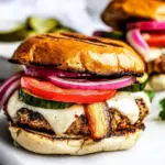 Homemade Italian Turkey Burgers photo