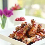 Homemade Jammin Spicy Plum Chicken Wings photo