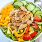 Homemade Jerk Chicken Salad recipe photo
