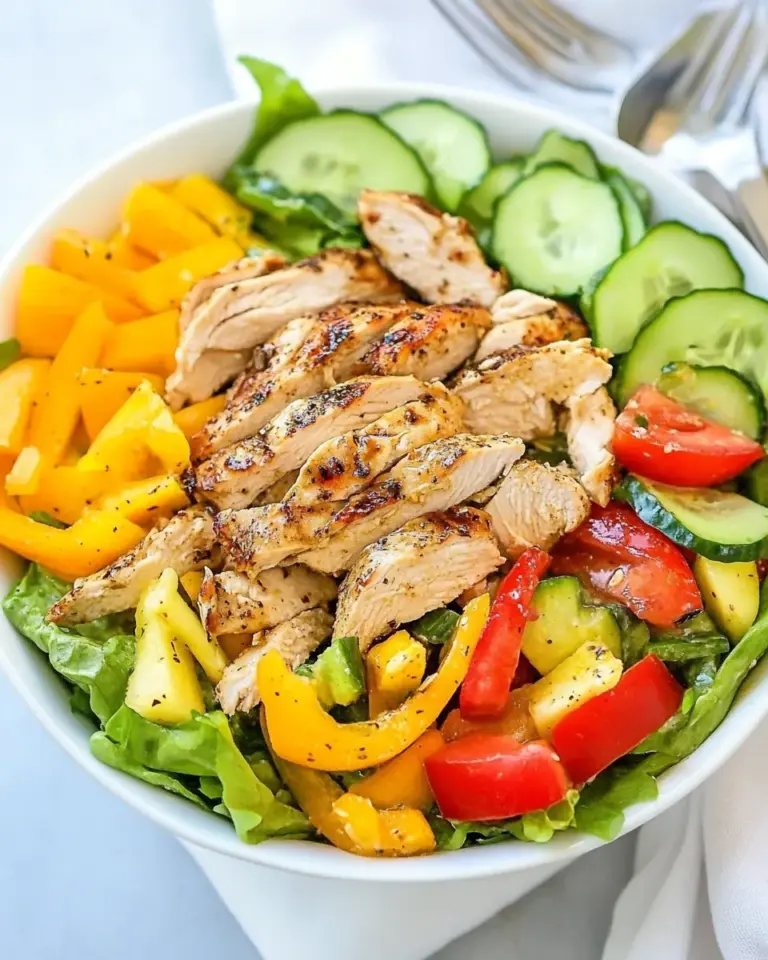 Homemade Jerk Chicken Salad recipe photo