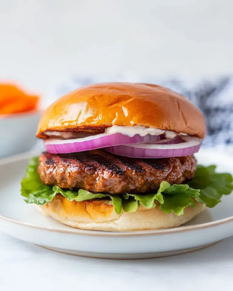 Homemade Juicy Turkey Burger Recipe photo