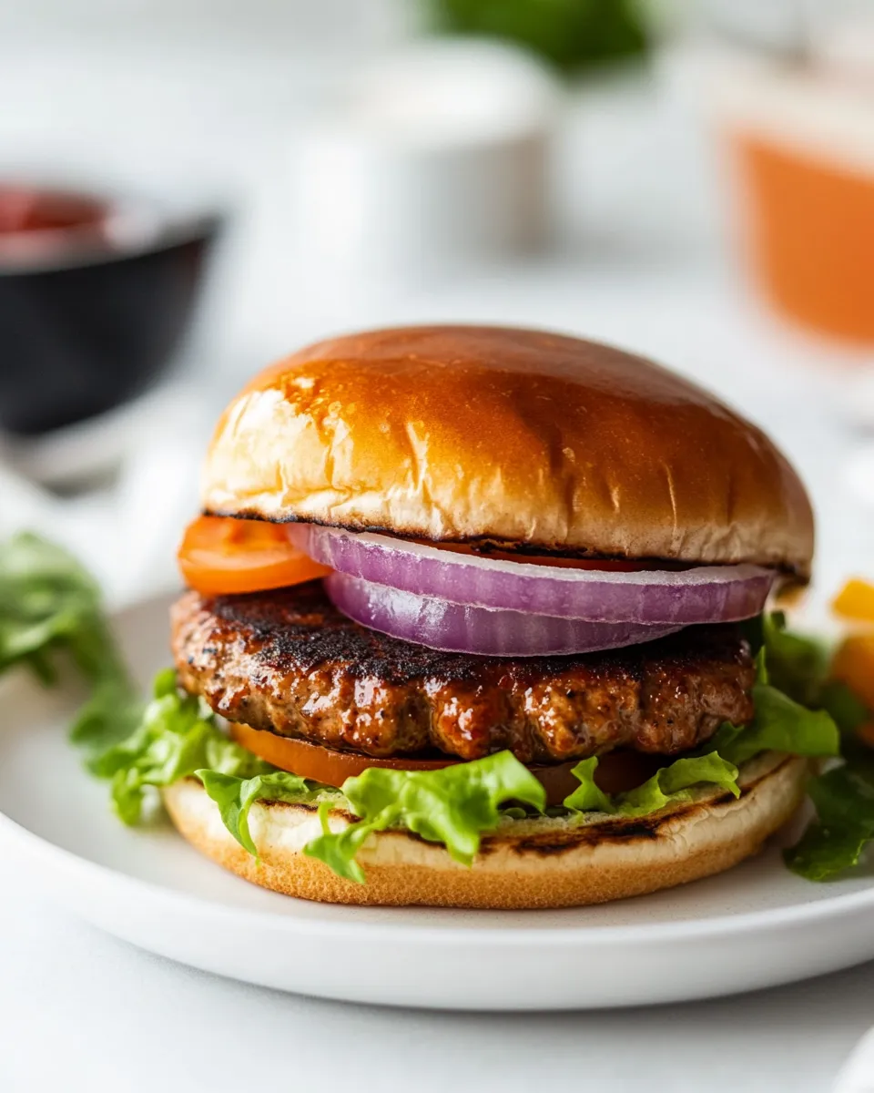 Easy Juicy Turkey Burger Recipe recipe photo
