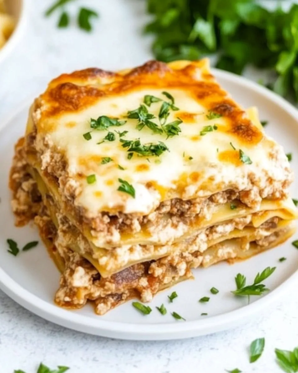 Delicious Keto Lasagna shot
