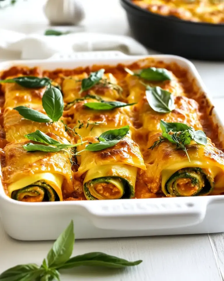 Homemade Keto Lasagna Roll Ups photo