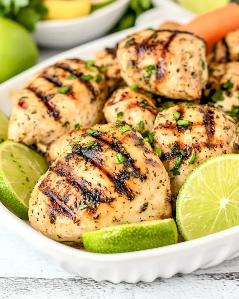 Delicious Key Lime Grilled Chicken recipe photo