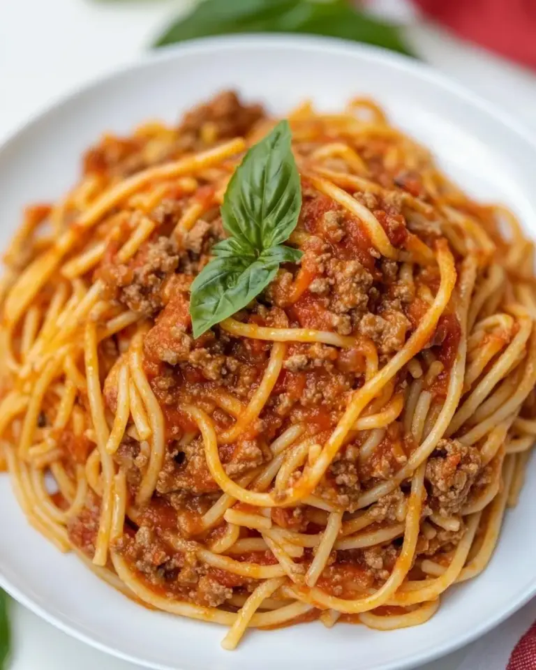 Homemade Kid-Friendly Spaghetti photo