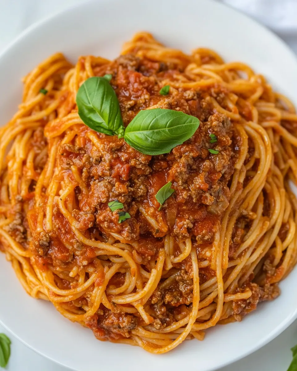 Easy Kid-Friendly Spaghetti recipe photo