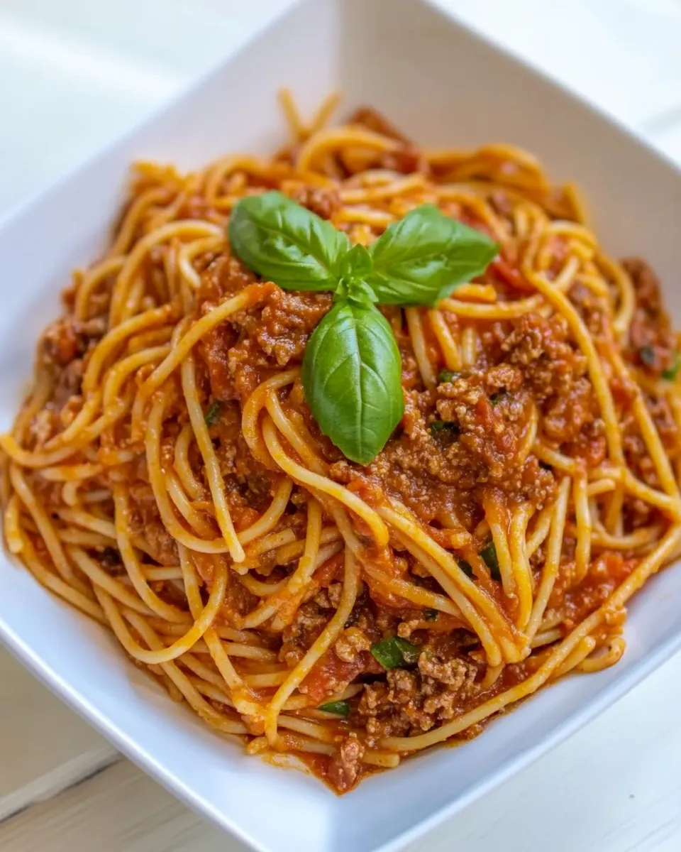 Delicious Kid-Friendly Spaghetti plate image