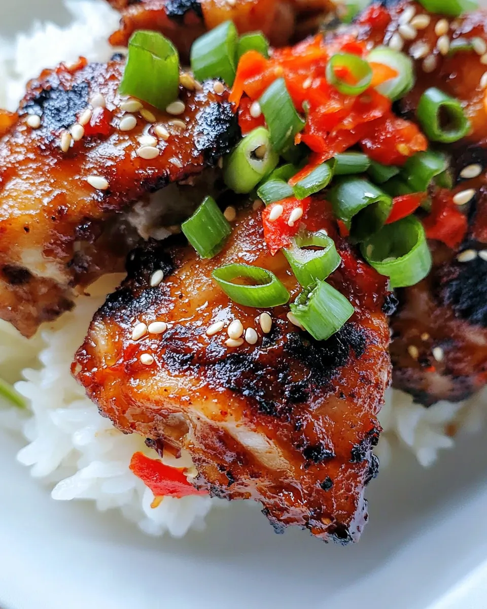 Classic Korean BBQ Chicken dish photo