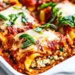 Homemade Lasagna Roll Ups With Cottage Cheese photo