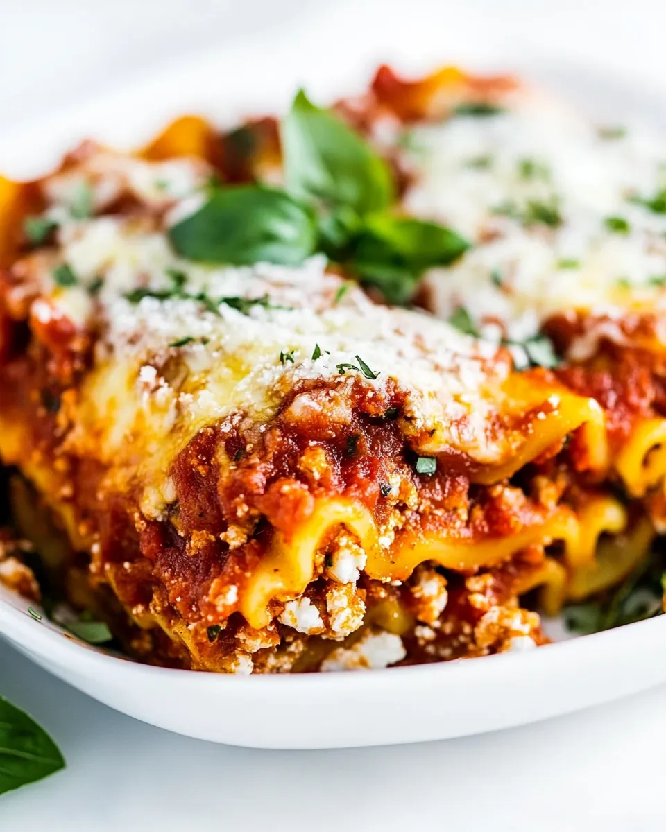 Easy Lasagna Roll Ups With Cottage Cheese picture