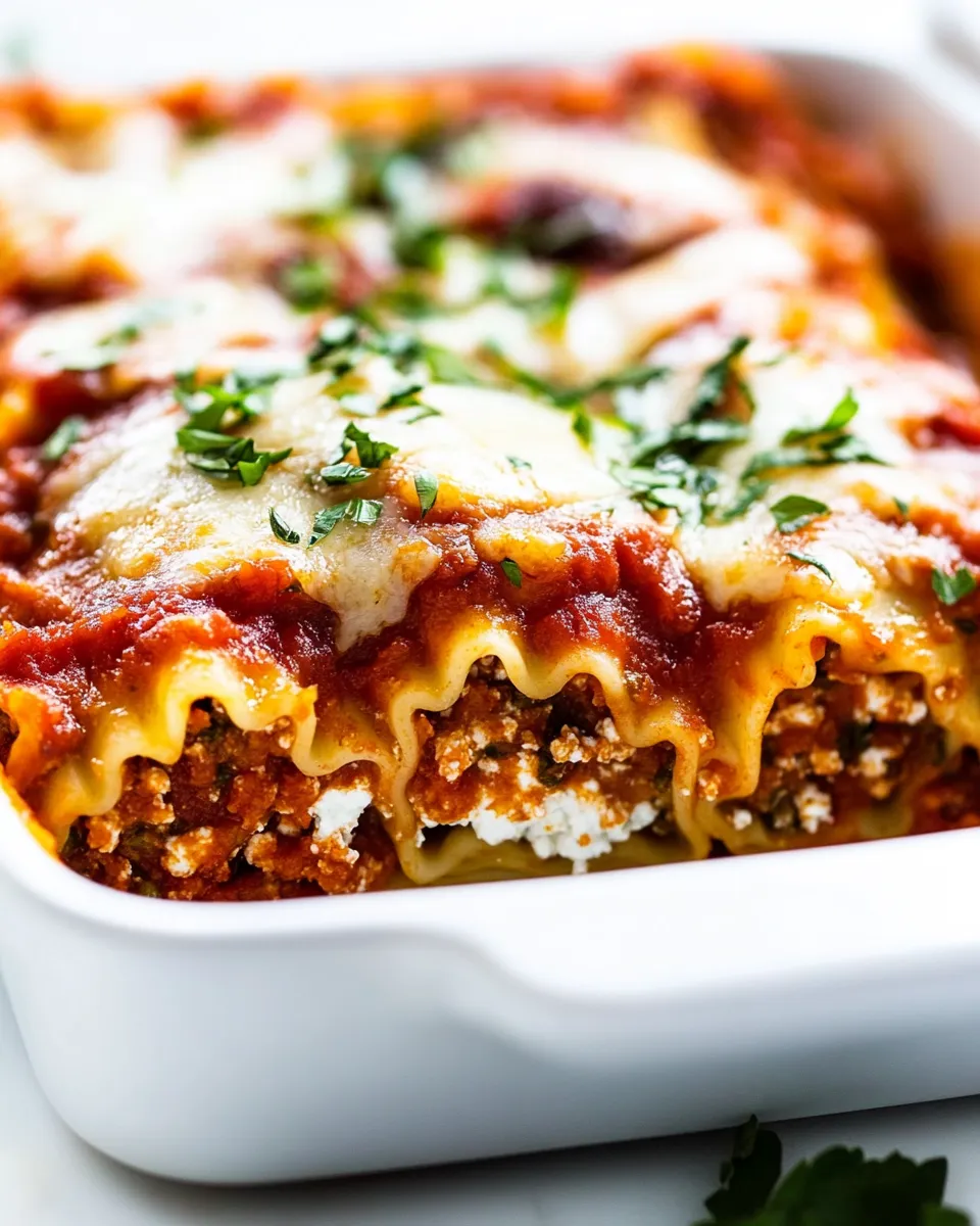 Delicious Lasagna Roll Ups With Cottage Cheese shot