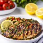 Homemade Lemon Basil Grilled Chicken recipe photo
