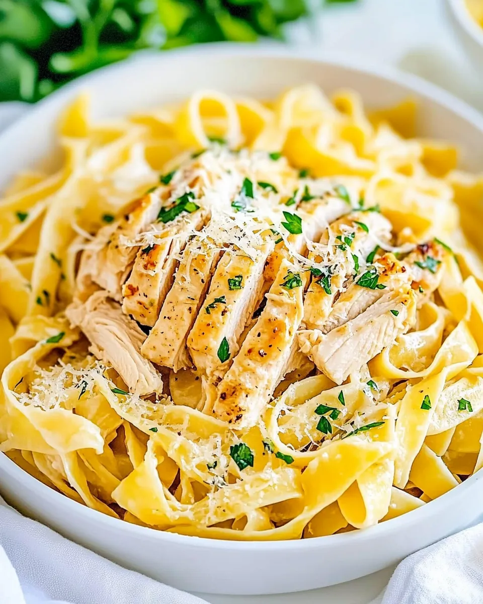 Homemade Lemon Butter Garlic Chicken Pasta photo