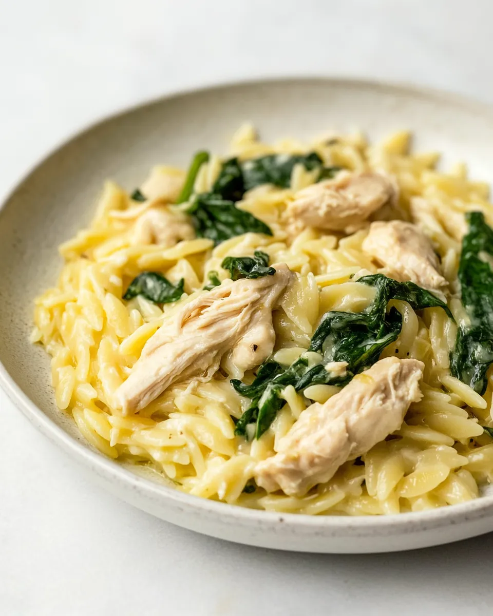 Homemade Lemon Chicken Orzo photo