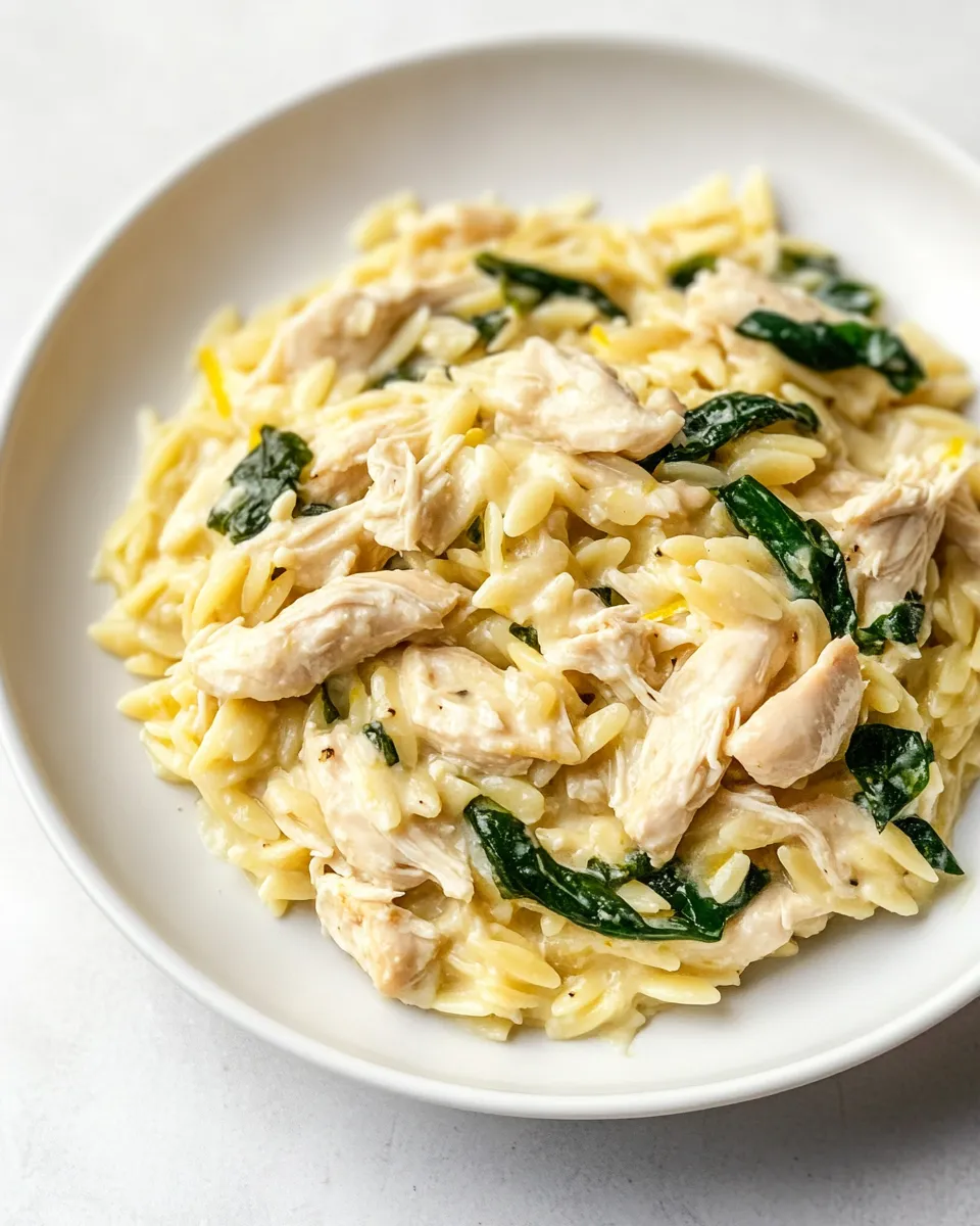 Classic Lemon Chicken Orzo image