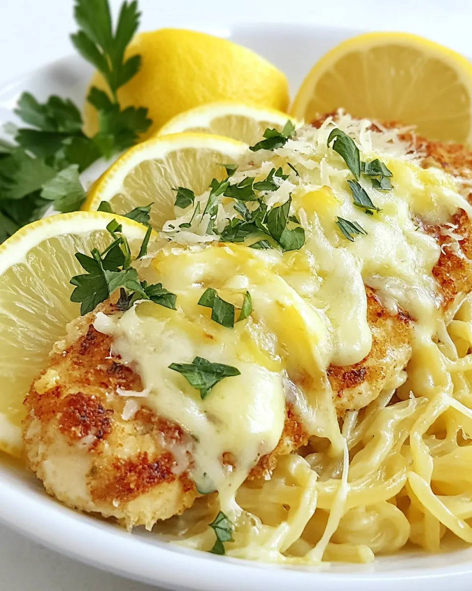 Classic Lemon Chicken Parmesan image