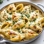 Homemade Lemon Chicken Stuffed Shells Recipe photo