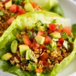 Homemade Lettuce Wrap Turkey Tacos recipe photo
