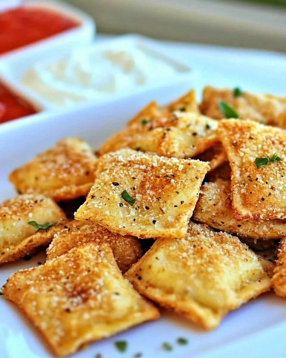 Classic Lighter Fried Ravioli Recipe image
