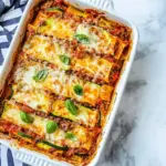 Homemade Low-Carb Lasagna (with Zucchini Noodles) photo