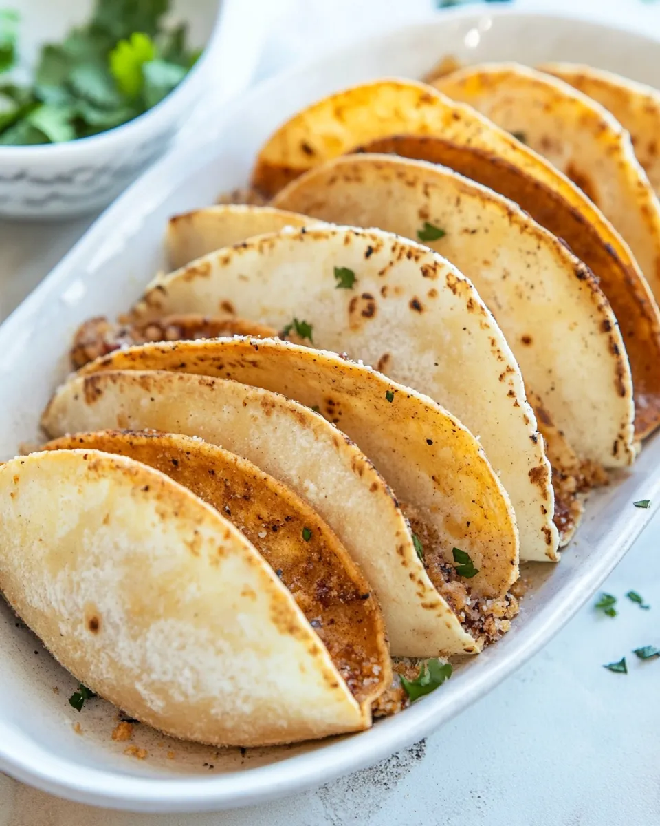 Easy Low Carb Keto Taco Shells recipe photo