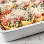 Homemade Low Fat Stuffed Shells photo