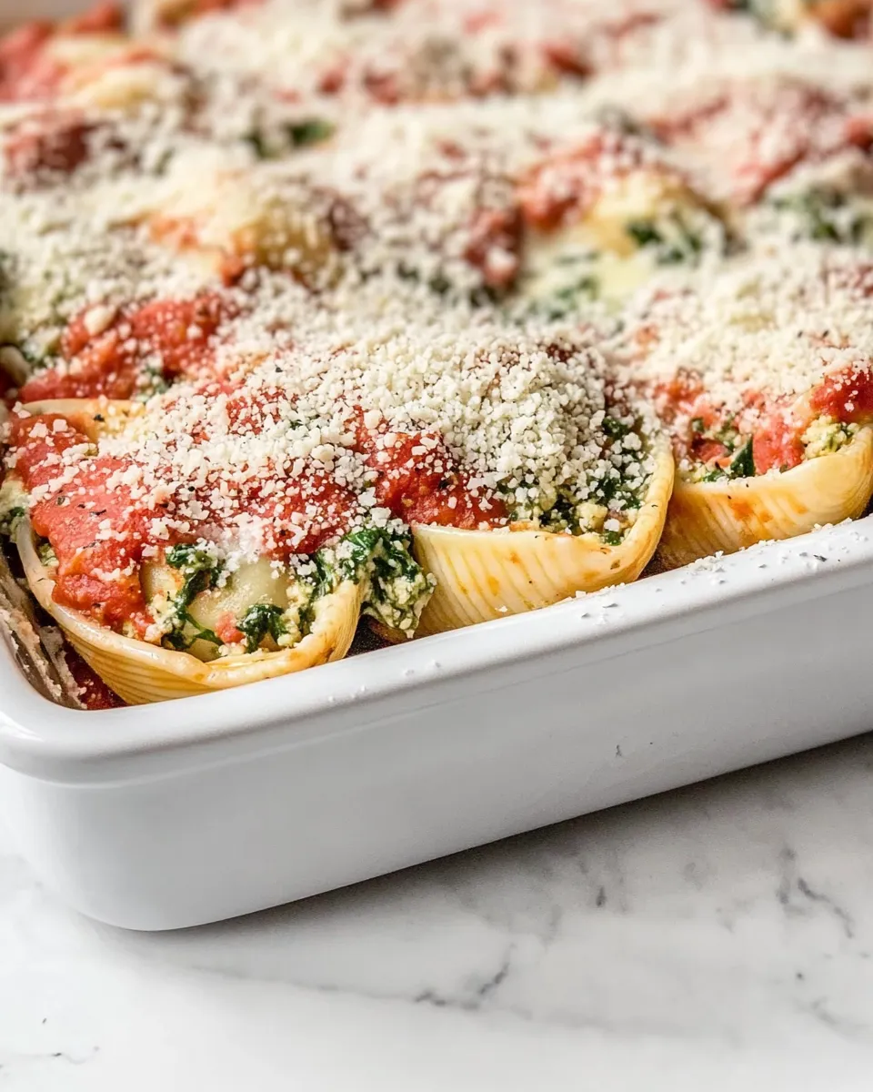 Homemade Low Fat Stuffed Shells photo