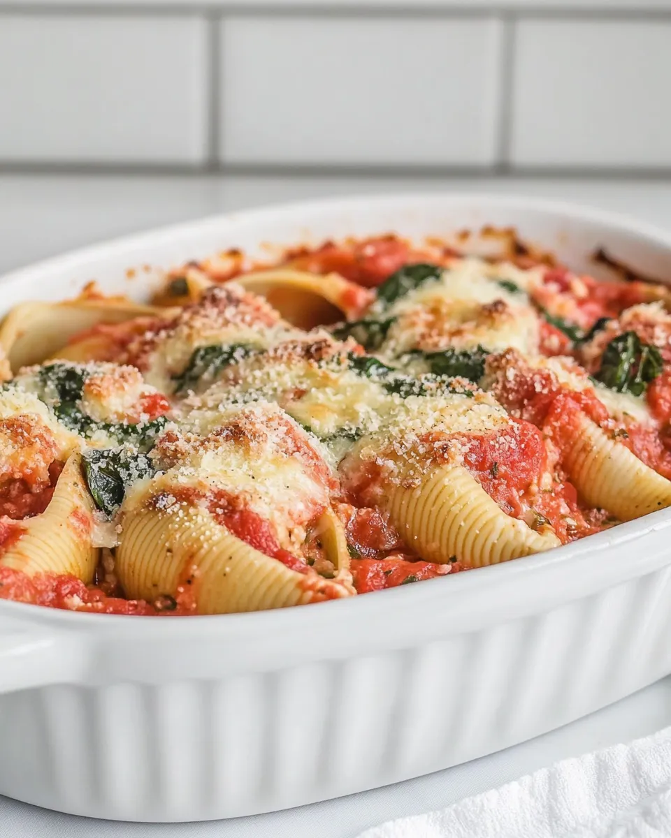 Classic Low Fat Stuffed Shells image